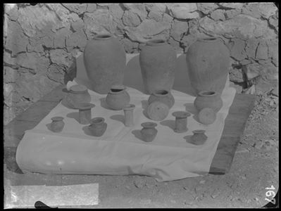 Grave goods of the tomb of Iti and Neferu