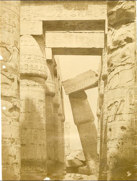 Bab al-Nasr, the “Gate of Victory”, one of the few surviving medieval gates from Cairo. The author's signature can be seen at the bottom right. 