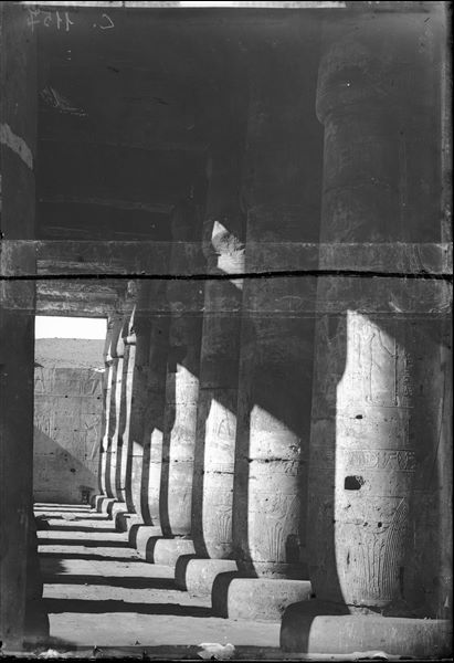 Grande sala ipostila del complesso templare di Amon a Karnak.