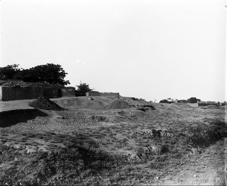 Village with a historic building  in the Kom area. Schiaparelli excavations.