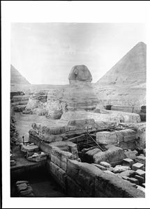 Sfinge e tempio funerario di Chefren