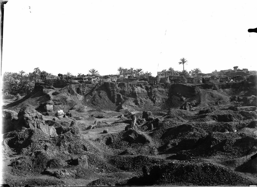 Excavation area of the site. Schiaparelli excavations.