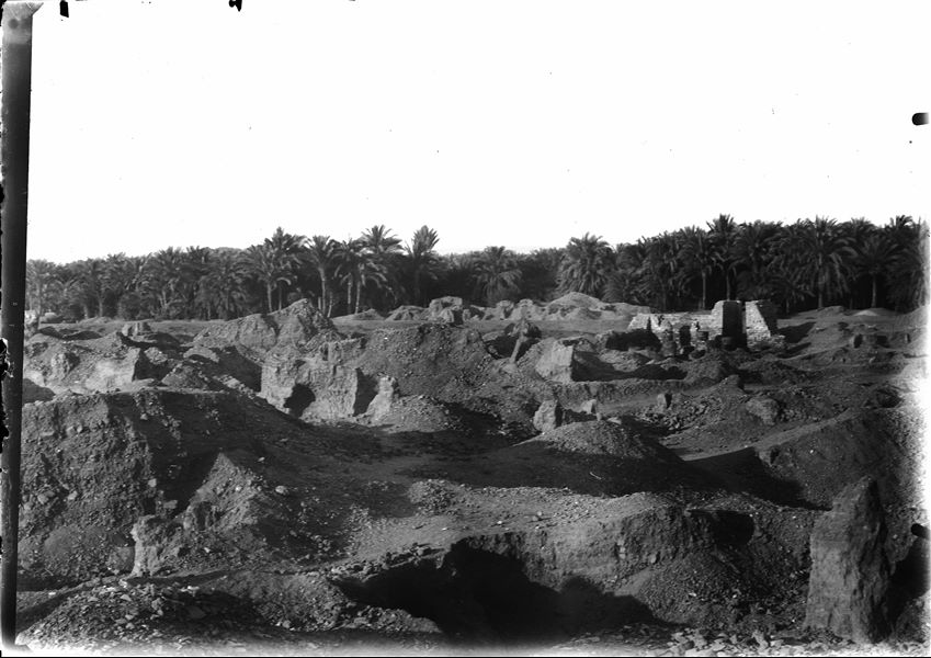 Excavation area of the site. Schiaparelli excavations. 