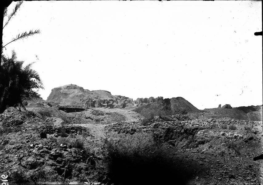 Excavation area of the site. Schiaparelli excavations. 